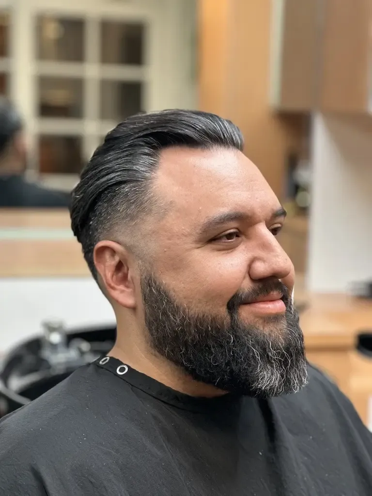 Example of a modern men’s haircut from our Scottsdale salon - Gallery Image 4