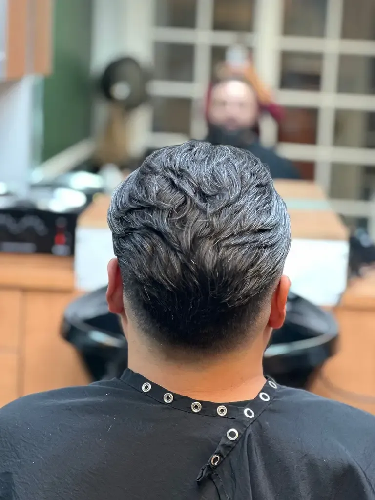 Example of a modern men’s haircut from our Scottsdale salon - Gallery Image 5